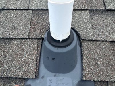 Roof Flashing Collar Installation