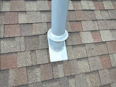 Roof Pipe Flashing Installation